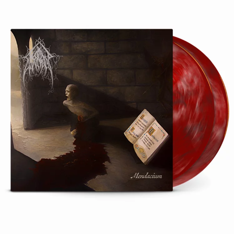 pfl--evoken--2lp--mendacium-bloodlust-vinyl 1
